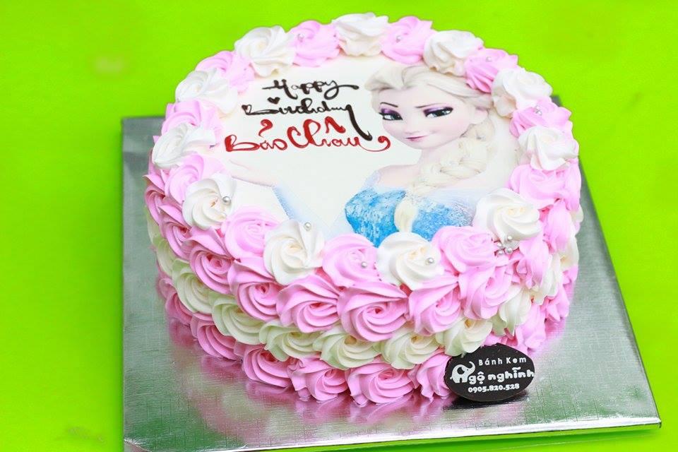 Bánh sinh nhật Bảo Ngọc  Cake frosting designs Pretty birthday cakes  Happy birthday cakes