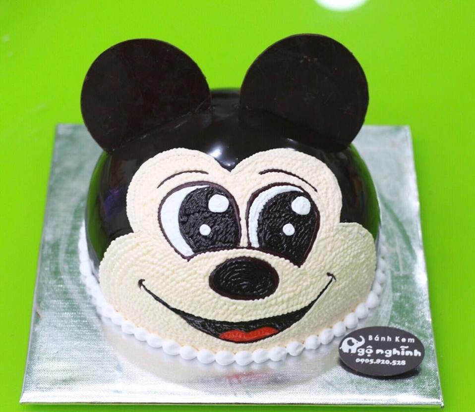 Bánh kem hoạt họa 2017 tạo hình chuột Mickey dễ thương | Bánh Kem ...