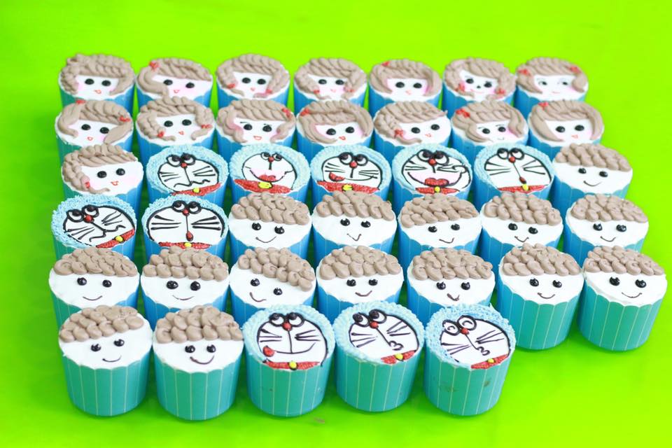Set 12 Cupcake Minion đáng yêu mừng sinh nhật các bé - Tiny Pretty Cake
