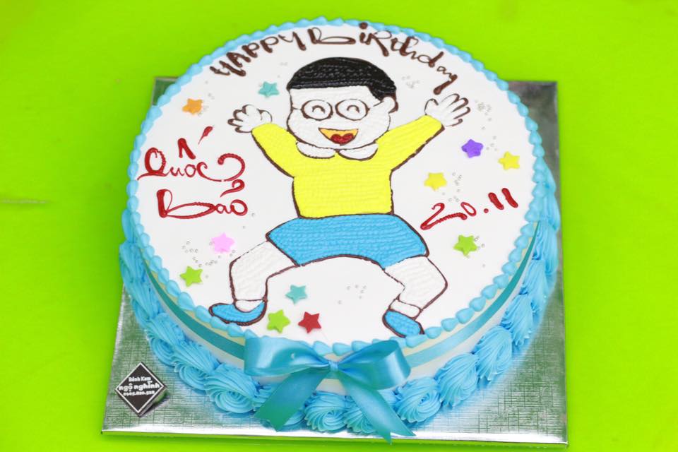 Hướng dẫn vẽ Bánh kem vẽ nobita được yêu thích bởi trẻ em