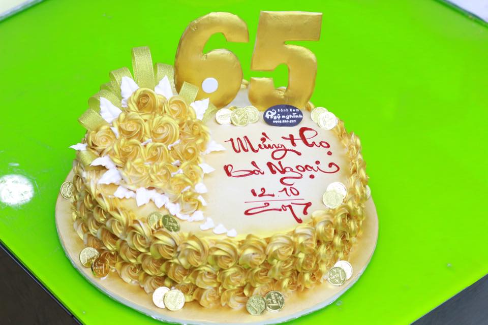 Bánh gato sinh nhật mừng thọ cây đào tiên, đào trường thọ 5762 - Bánh sinh  nhật, kỷ niệm