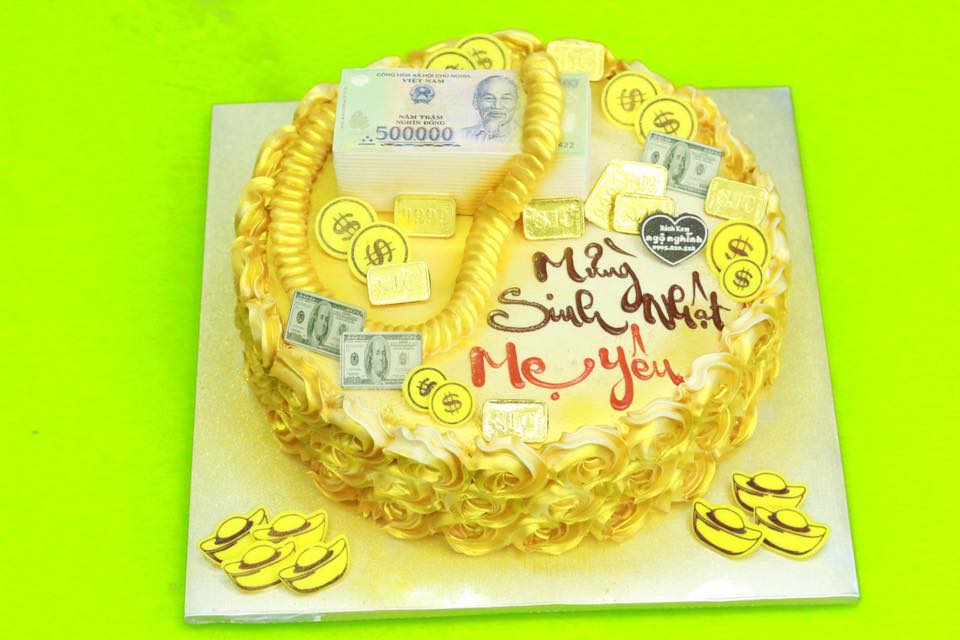Bánh sinh nhật tặng cho mẹ - Thu Hường bakery