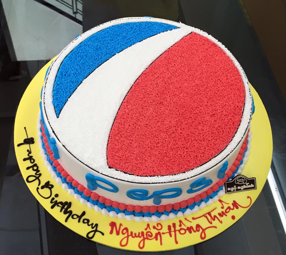 Bánh sinh nhật tạo hình logo pepsi 3d đẹp mắt tặng bạn nam | Bánh ...