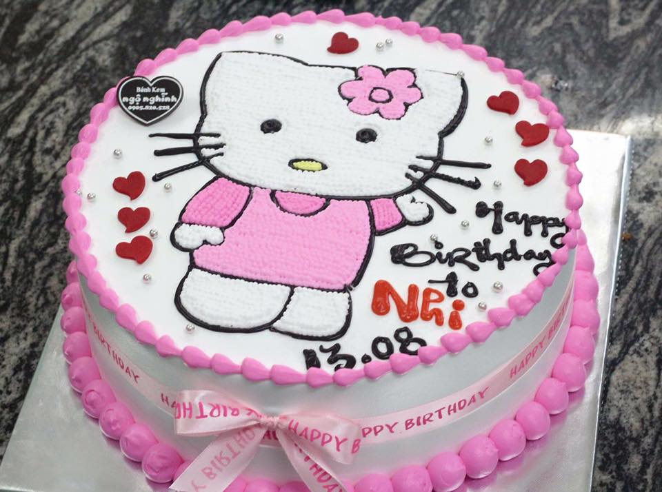 Bánh sinh nhật Hello Kitty: Đừng bỏ lỡ bánh sinh nhật Hello Kitty đang được ưa chuộng hiện nay. Với thiết kế đặc biệt từ những chi tiết về hình dáng đến gam màu, bánh sẽ mang đến cho bạn một sinh nhật đáng nhớ.