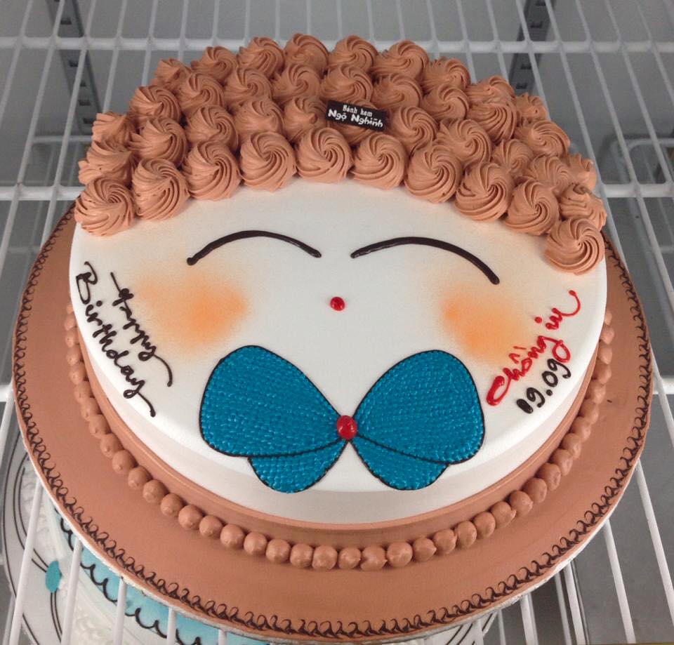 Bánh kem sinh nhật trái tim đỏ lãng mạn tặng chồng yêu  Bánh Thiên Thần   Chuyên nhận đặt bánh sinh nhật theo mẫu
