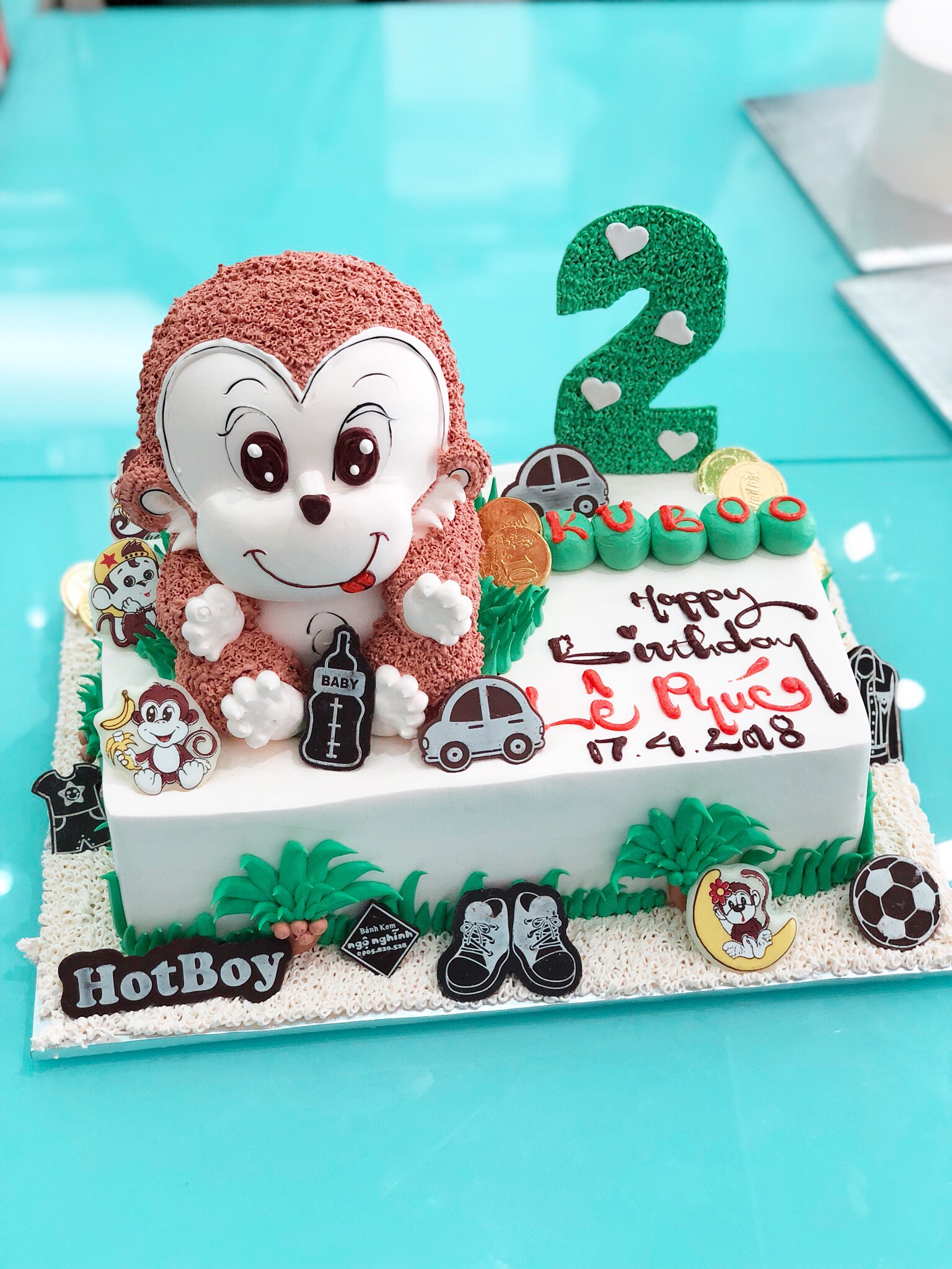 Tổng hợp với hơn 99 bánh sinh nhật hình con khỉ cho bé trai mới nhất   thtantai2eduvn