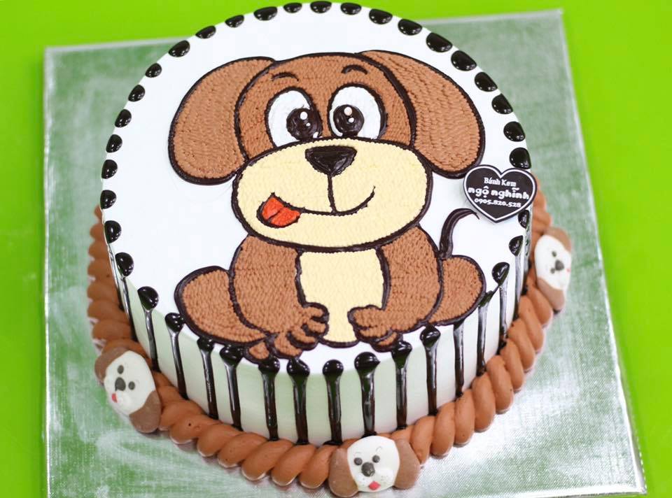 Top 160+ bánh sinh nhật ngộ nghĩnh hình con chó