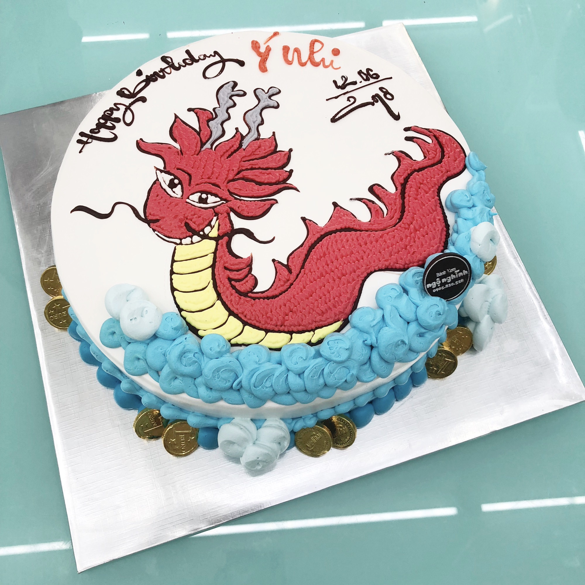 30+ Mẫu bánh sinh nhật con rồng đẹp, dễ thương, thu hút