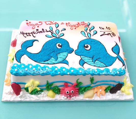 Bánh sinh nhật Baby Shark