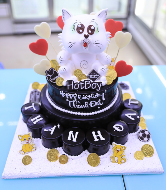 30+ mẫu bánh sinh nhật con mèo dễ thương, độc lạ