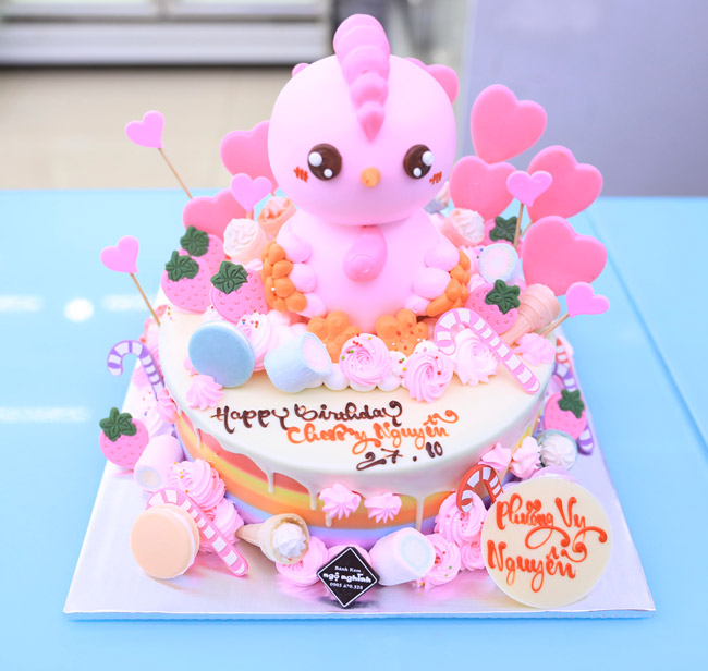 Bánh kem bơ công chúa dễ thương cho bé gái - Tiny Pretty Cake