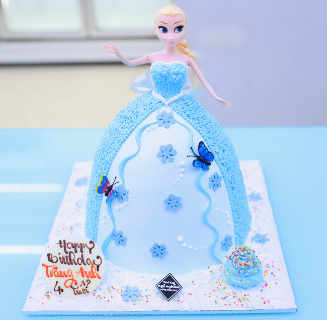 Váy công chúa Elsa tay dài cho bé gái 3-11 tuổi mẫu mới nhất 2021 (