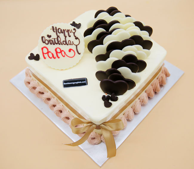 Bánh sinh nhật tặng bố - Thu Hường bakery