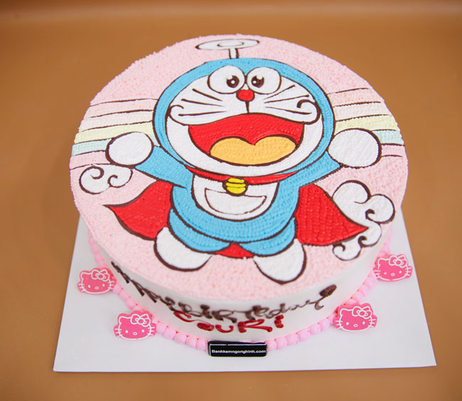Vẽ Doraemon bánh sinh nhật: Nào các bạn hãy cùng tự tay vẽ một chiếc bánh sinh nhật Doraemon đáng yêu và đầy màu sắc như trong hình ảnh. Sự kết hợp giữa Doraemon và bánh ngọt sẽ làm cho bữa tiệc sinh nhật của bạn thêm phần vui vẻ và đáng nhớ.