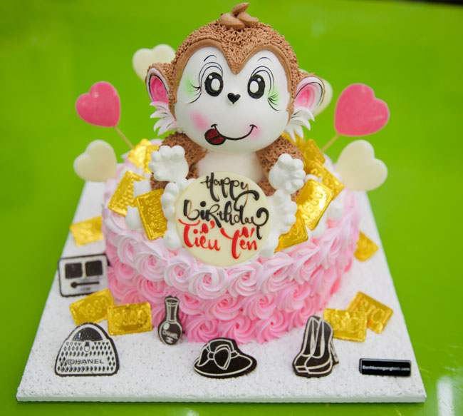 14 Ý tưởng trang trí bánh sinh nhật hình con khỉ đẹp, độc đáo nhất
