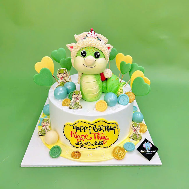 41-banh-kem-sinh-nhat-tao-hinh-3d-con-ran-tuoi-ty-mau-xanh-la