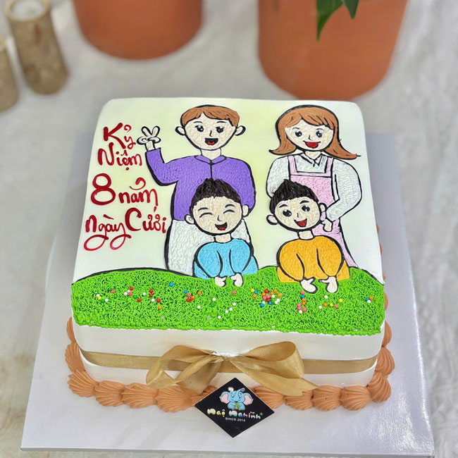 115-banh-kem-sinh-nhat-ve-hinh-gia-dinh-mung-ky-niem