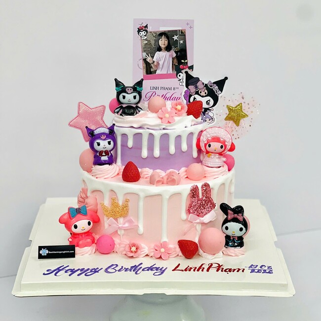 141 banh kem sinh nhat in hinh nhan vat kuromi