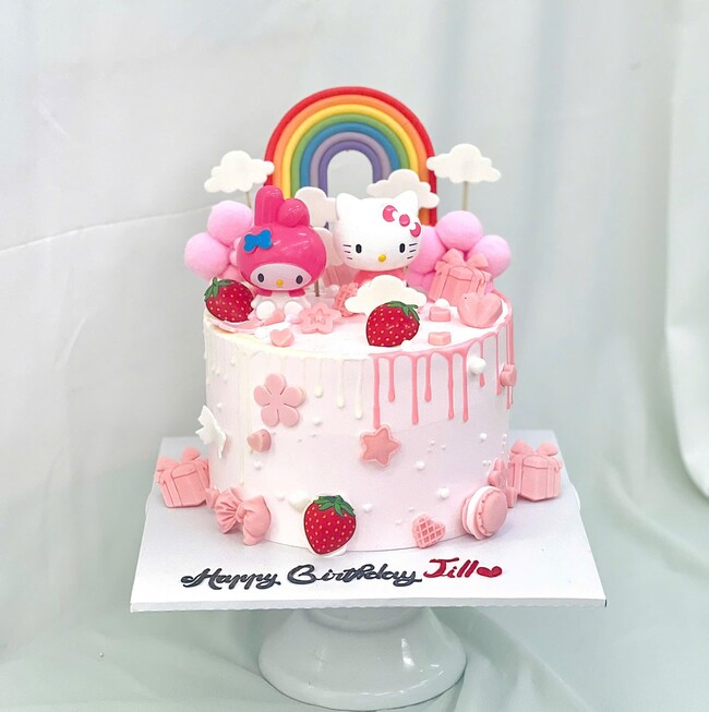 43 banh kem sinh nhat tao hinh 3d nhan vat hoat hinh