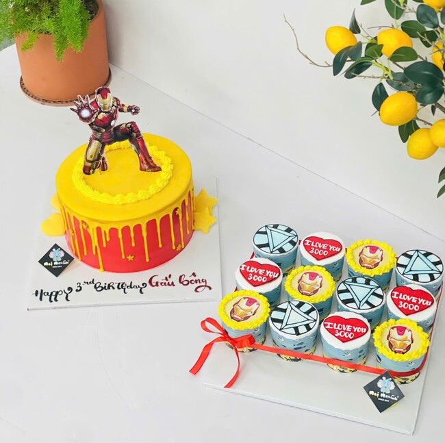 45 banh kem sinh nhat tao hinh 3d banh cupcake