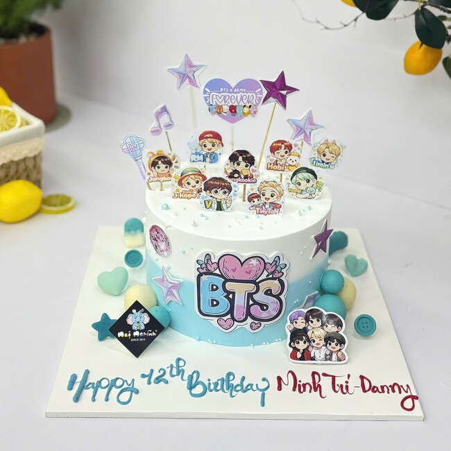 54 banh kem sinh nhat trang tri anh chibi hoat hinh