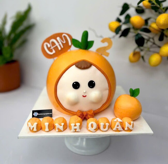 80 banh kem sinh nhat tao hinh 3d trai cam