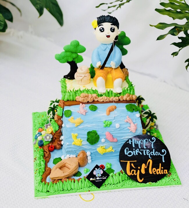 104 banh kem sinh nhat tao hinh 3d chang trai