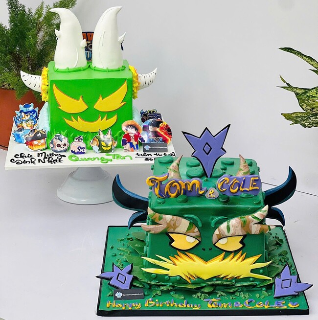 25 banh kem sinh nhat tao hinh cac chu de hoat hinh