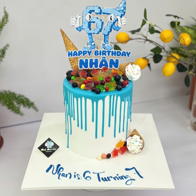 45 banh kem sinh nhat trang tri de thuong
